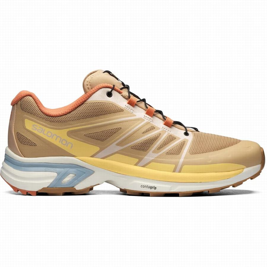 Salomon Xt-wings 2 Trailschoenen Heren Beige (WZC3998KT)